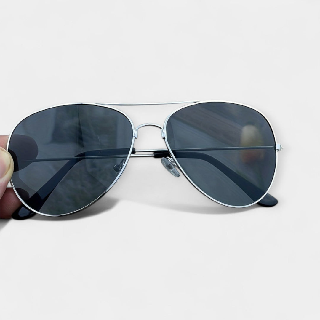 Retro Brýle se Zrcadlovými Skly