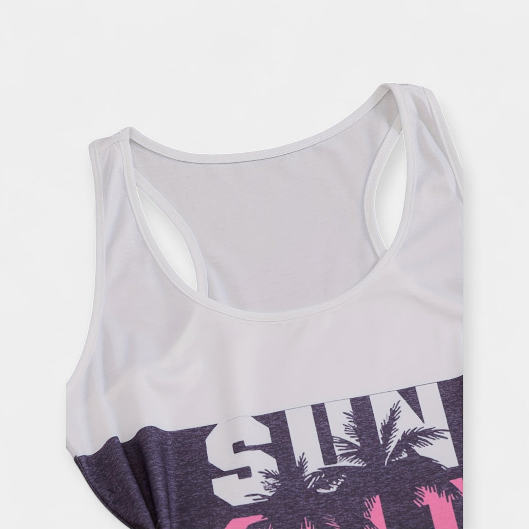 Letní sada s palmami