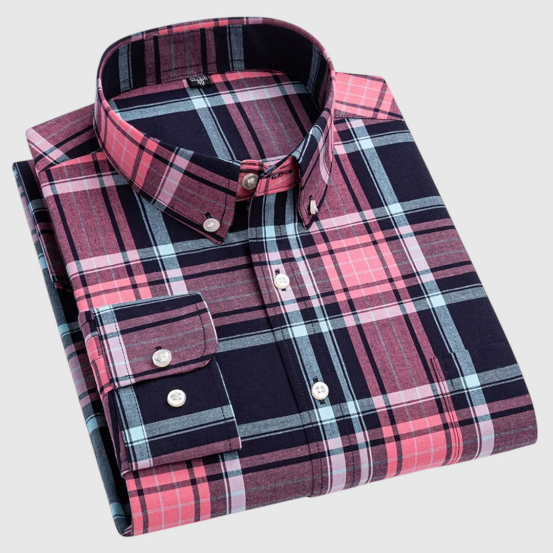 Ronald - Klasická kostkovaná košile