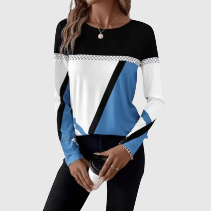 Avril - Trendy a moderní grafický svetr