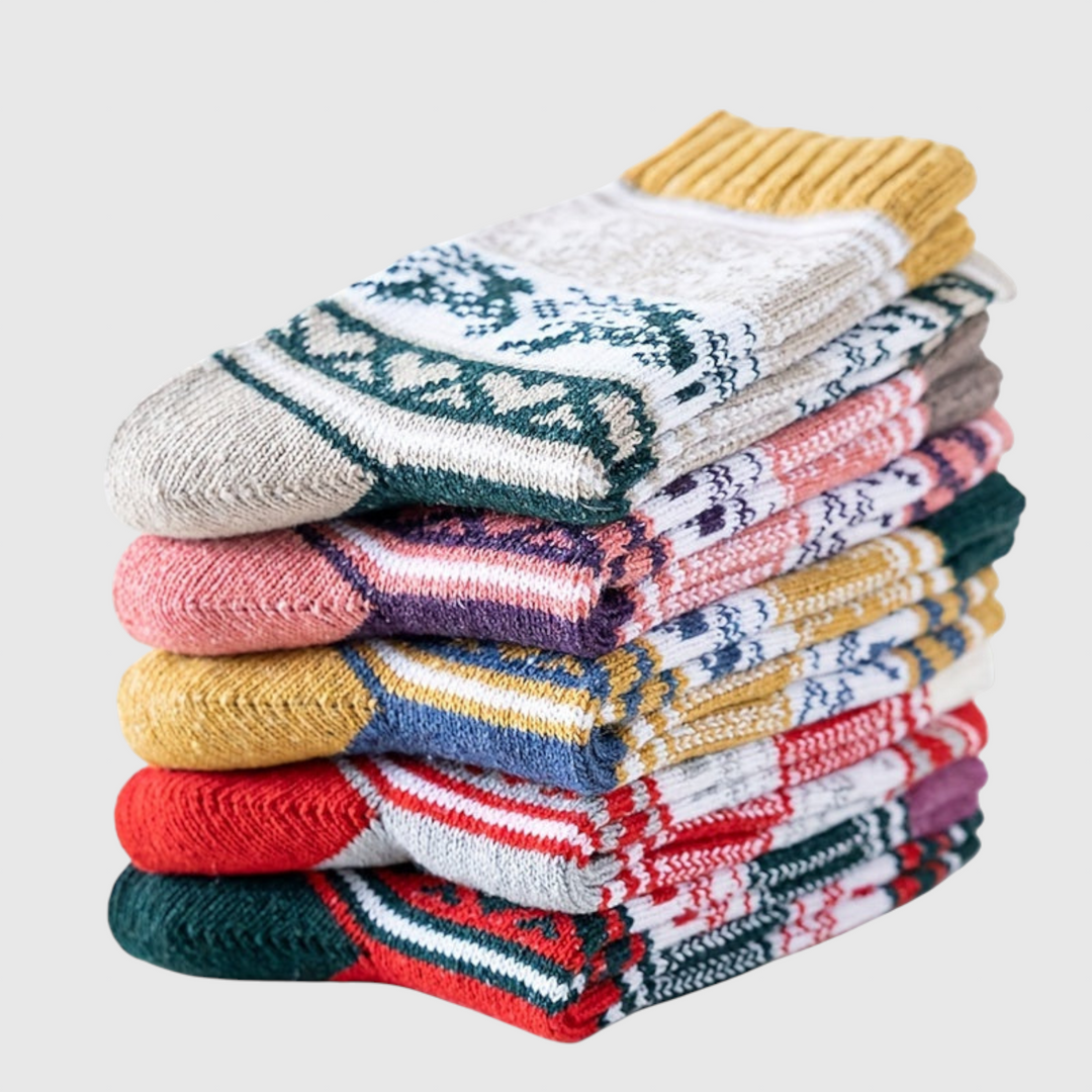 Červen - Vintage Ponožky