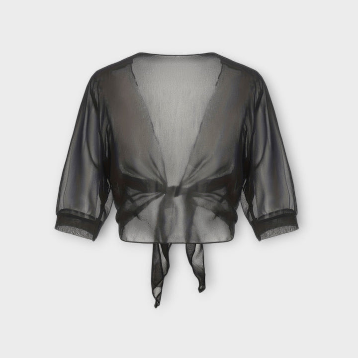 Olivia - Blůza s otevřeným předním dílem