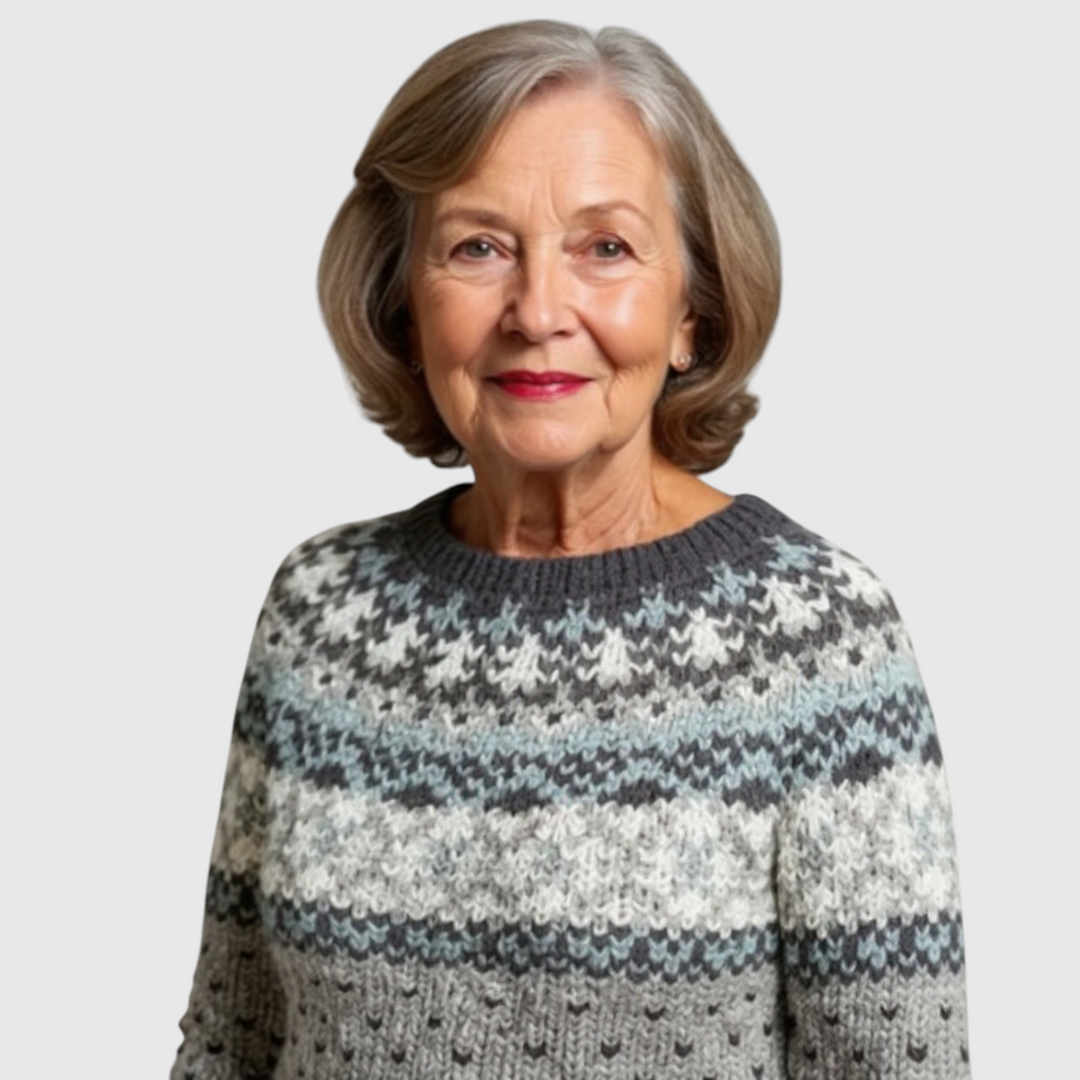 Amelia - Vintage islandský vlněný svetr