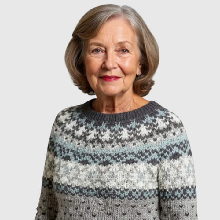 Amelia - Vintage islandský vlněný svetr