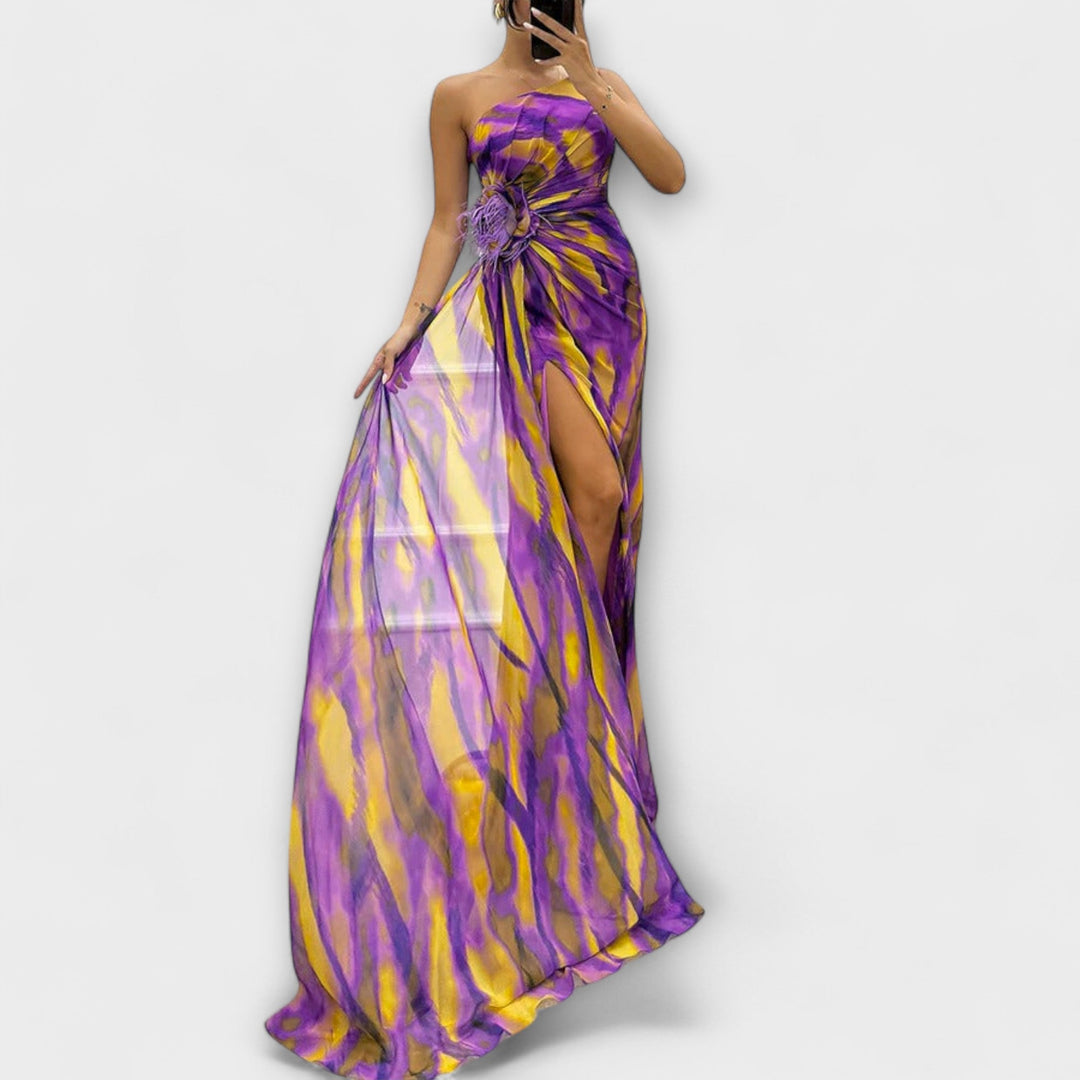 Noemi - Vibrantní Maxi-Kabát