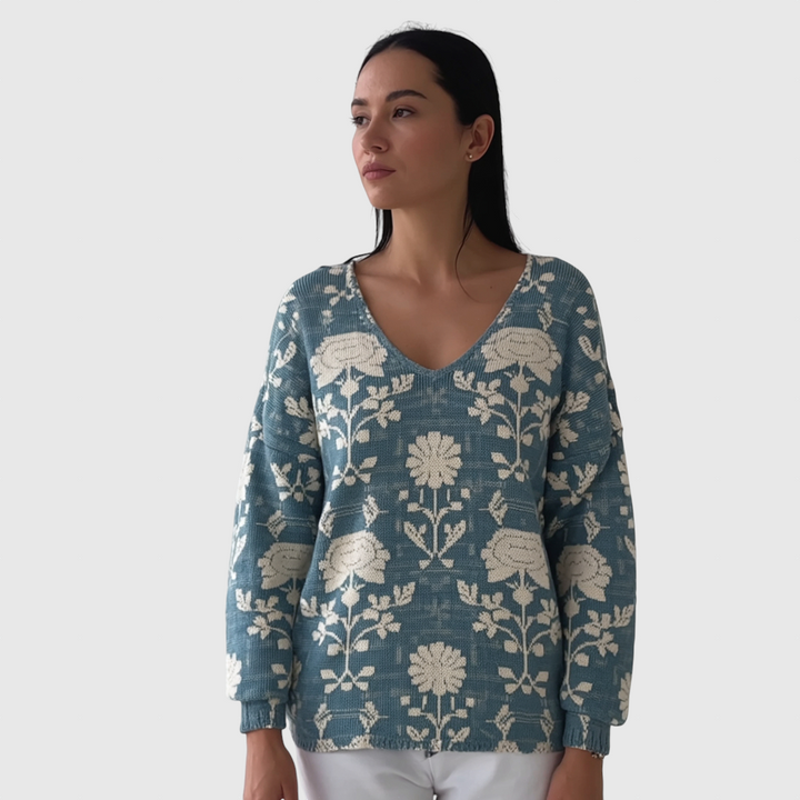 NOEMIE - Svetr s V-výstřihem