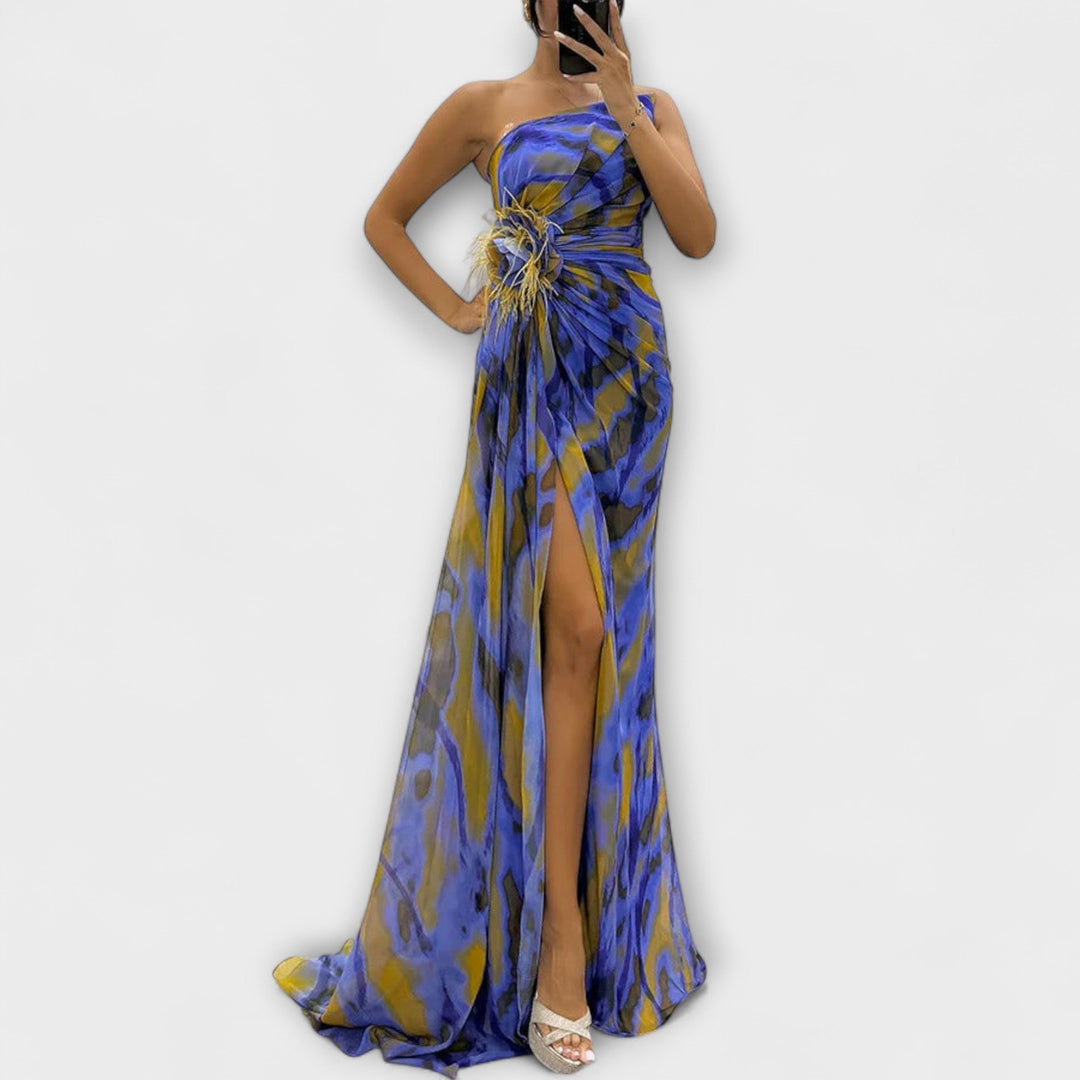 Noemi - Vibrantní Maxi-Kabát