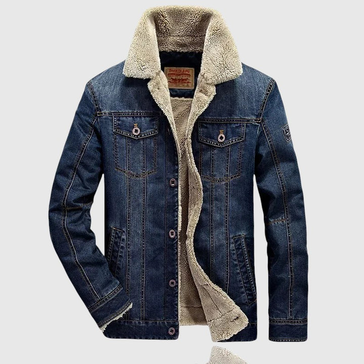 Bohumil - Džínová bunda s vnitřní podšívkou