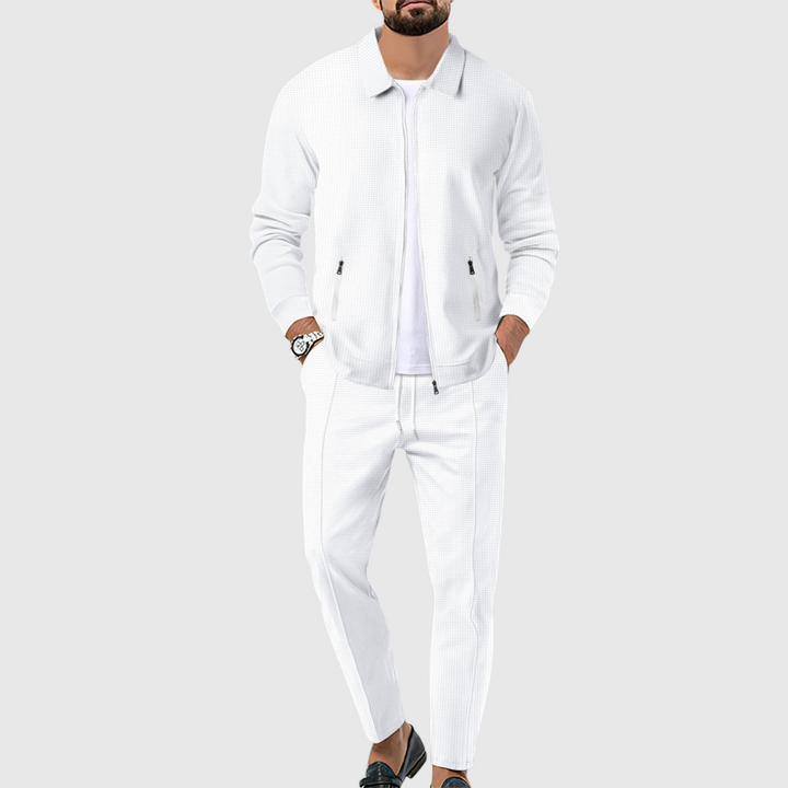 Leonardo - Pánský volnočasový komplet s zipem