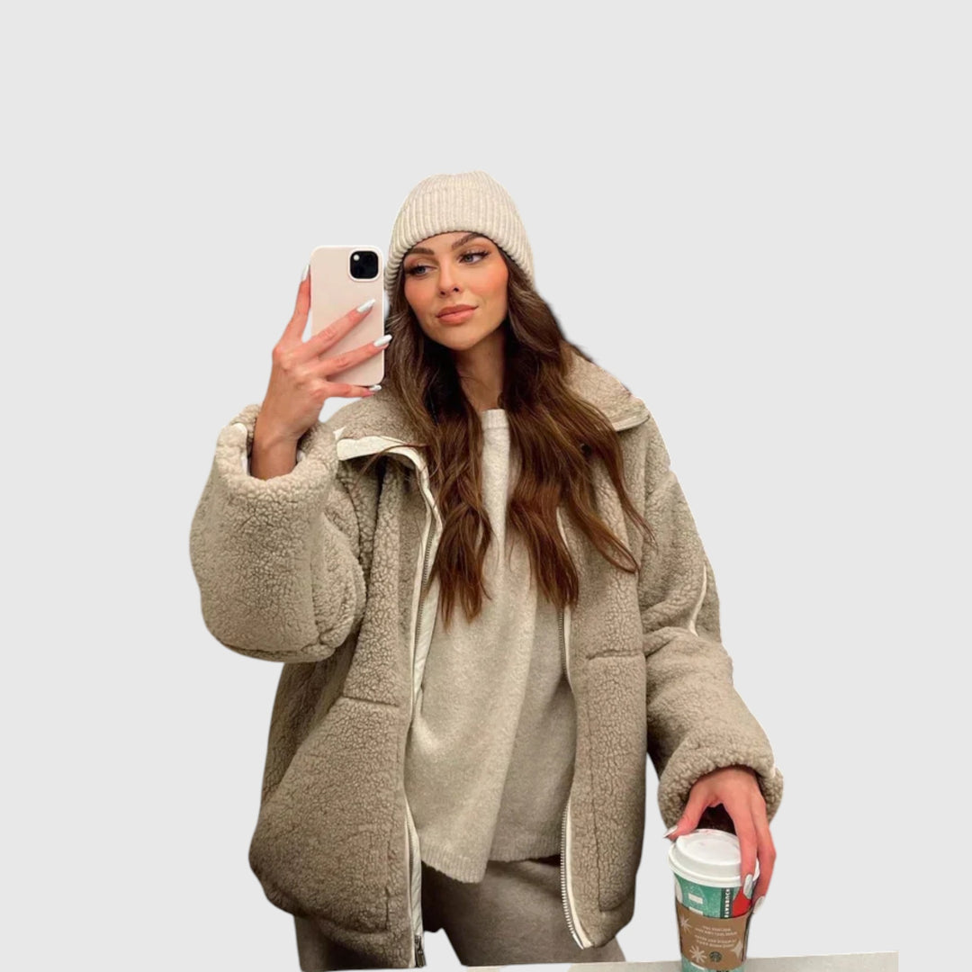 Anastasia - Měkká teplá zimní bunda