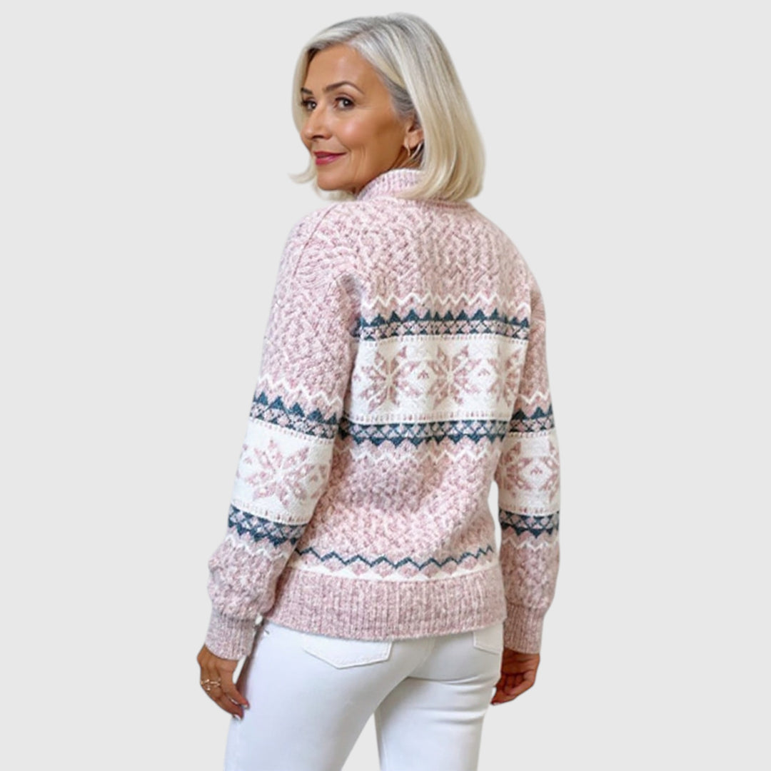 Melanie - Vintage islandský vlněný svetr