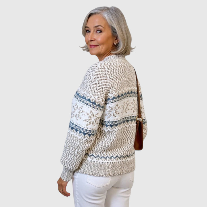 Melanie - Vintage islandský vlněný svetr