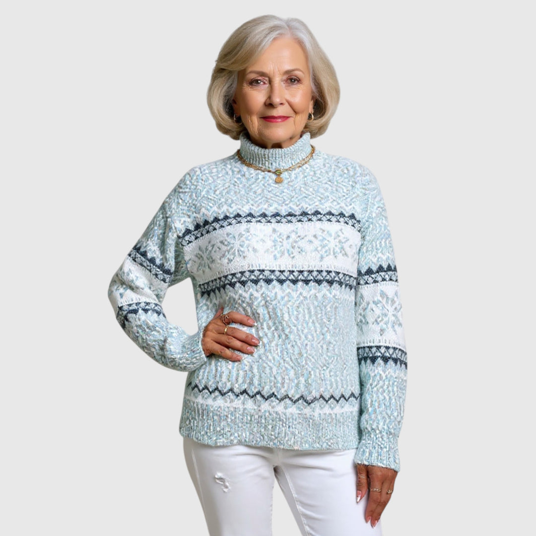 Melanie - Vintage islandský vlněný svetr
