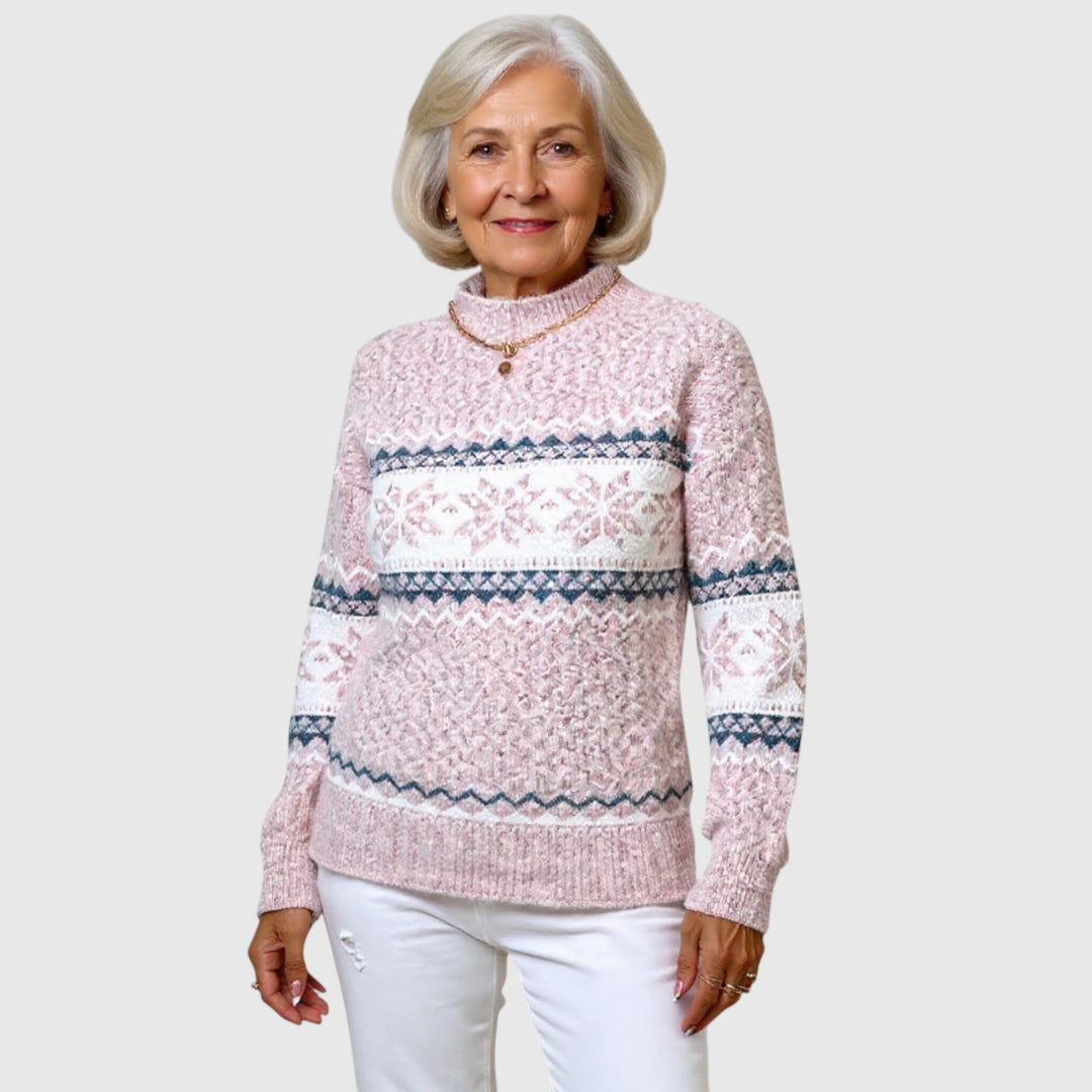 Melanie - Vintage islandský vlněný svetr