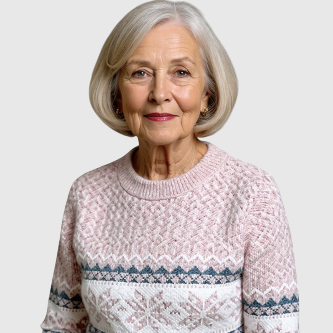 Melanie - Vintage islandský vlněný svetr