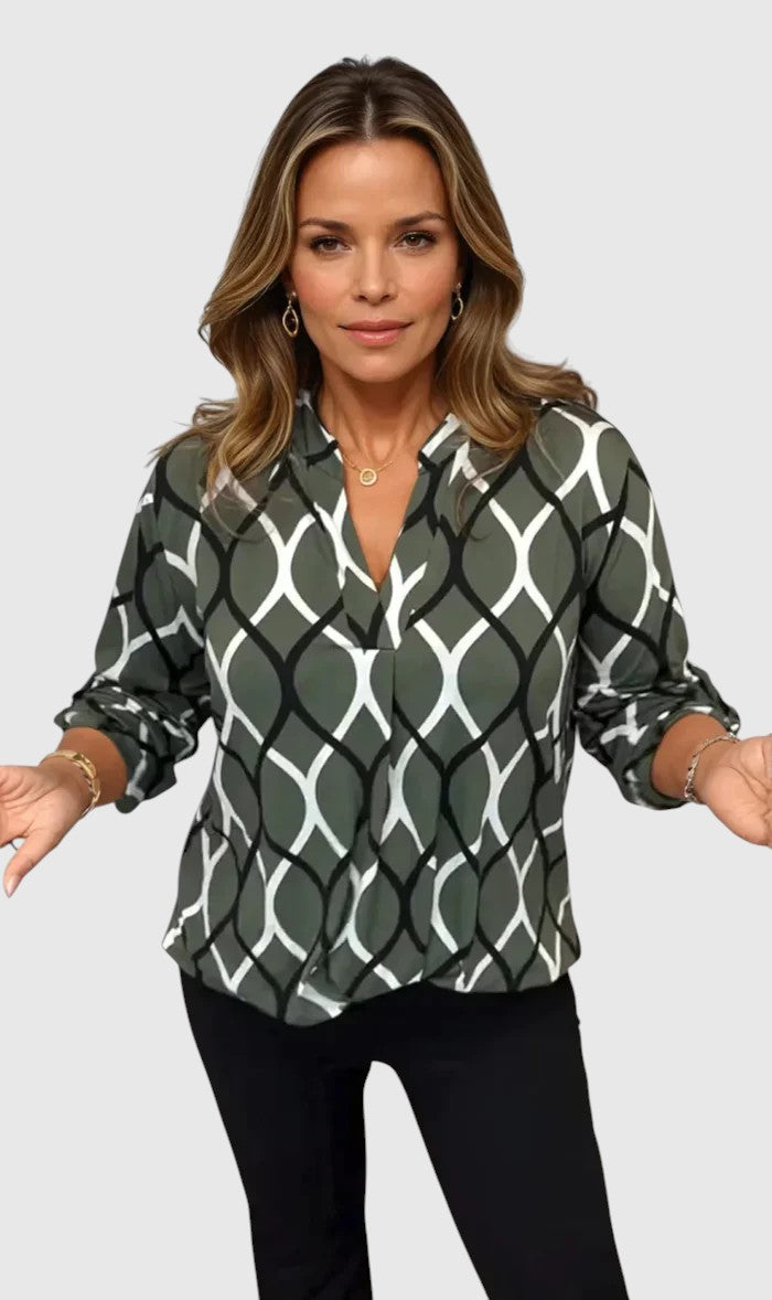 Noor – Halenka s grafickým potiskem