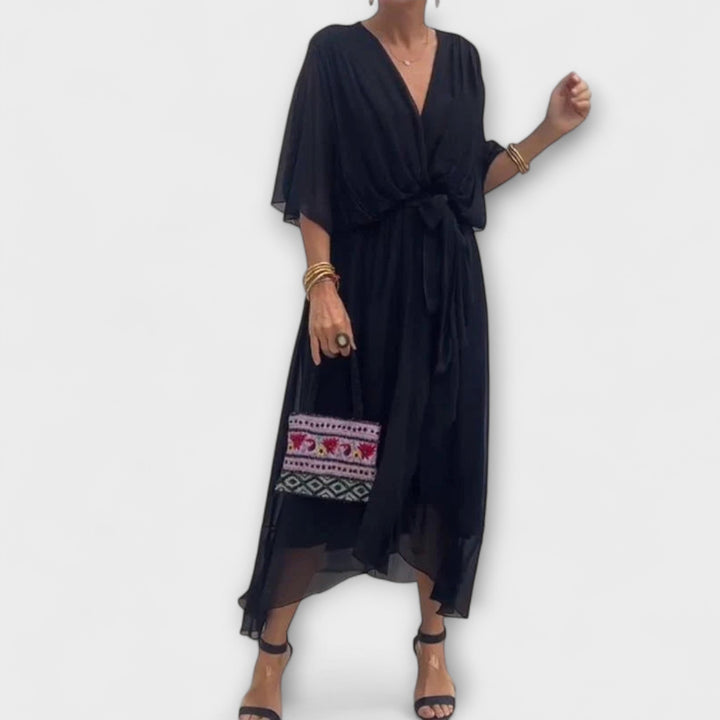 Pavla - Svěží Šaty s Výstřihem do V