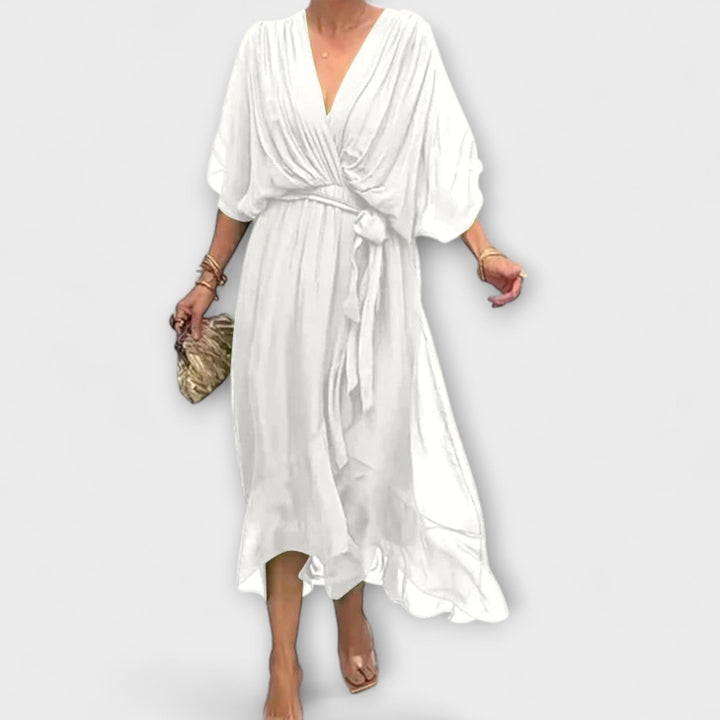 Pavla - Svěží Šaty s Výstřihem do V