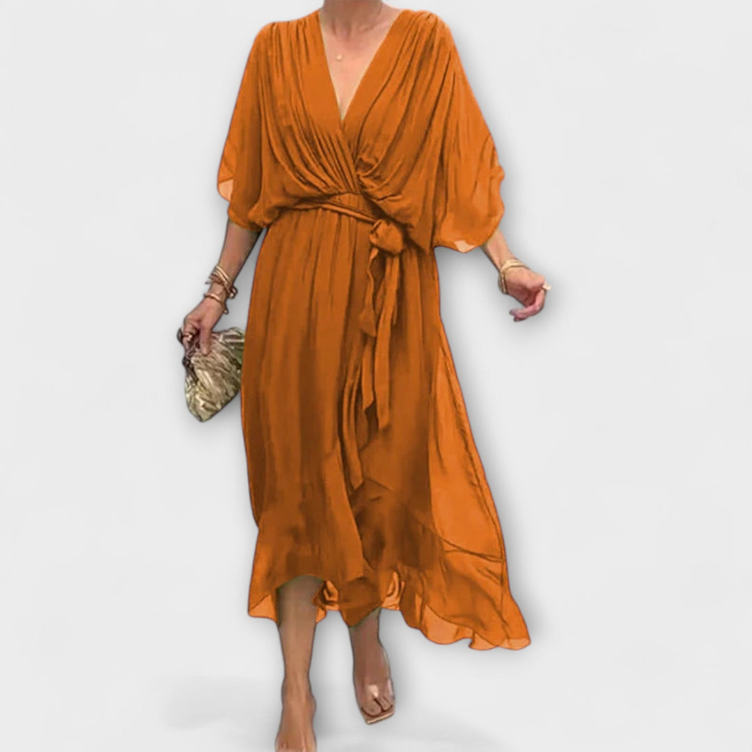 Pavla - Svěží Šaty s Výstřihem do V