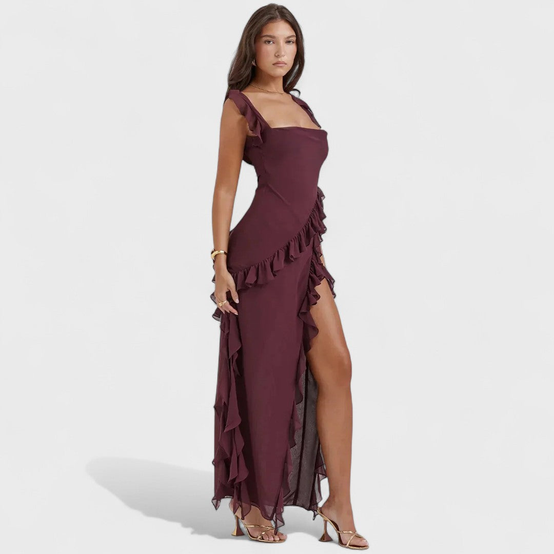 Lara - Elegantní Maxi Šaty