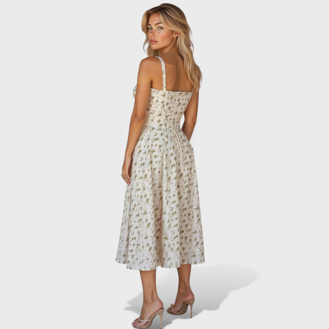 Kiana - Korzetové Midi Šaty