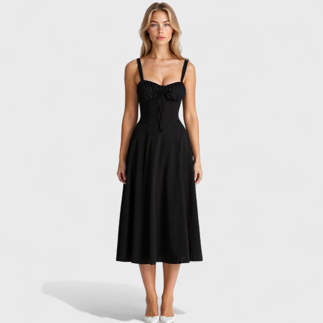 Kiana - Korzetové Midi Šaty