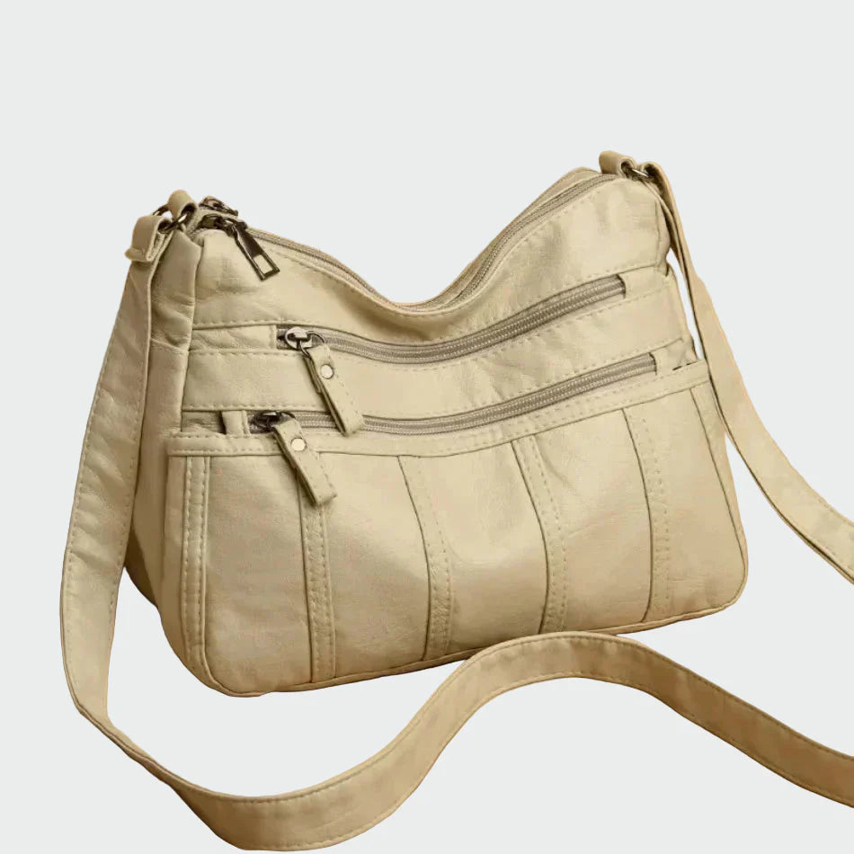 Měkká kožená taška přes rameno