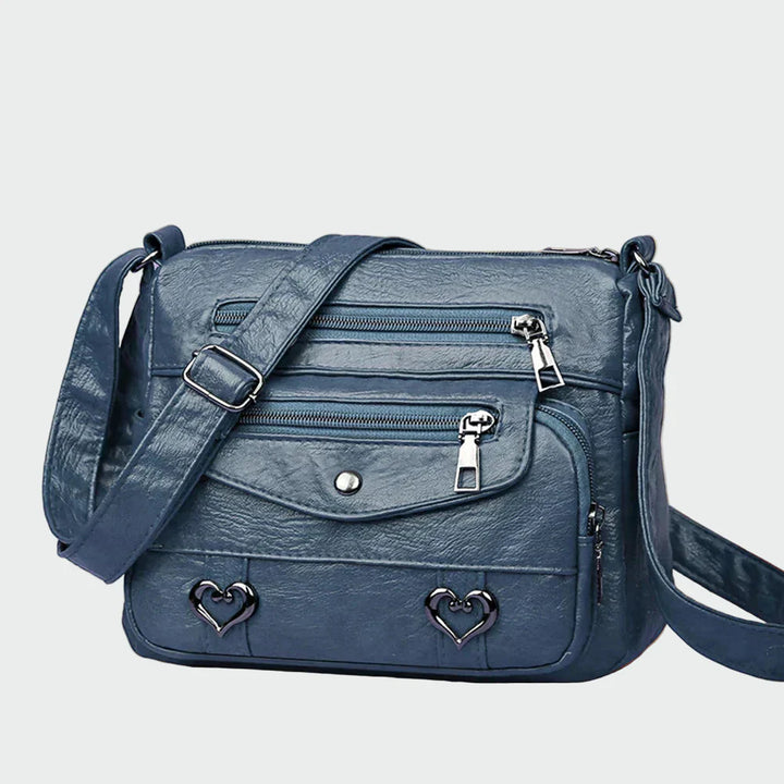 Měkká kožená taška na ruku