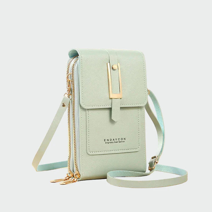 Elegantní kožená taška přes rameno