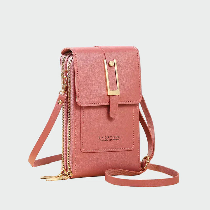 Elegantní kožená taška přes rameno