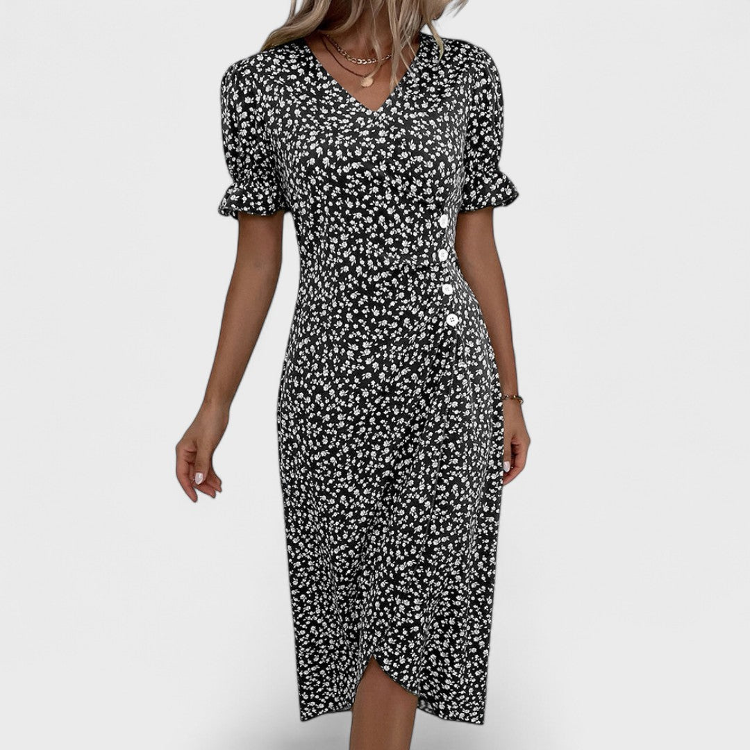 Irena - Svěží Květinové Šaty