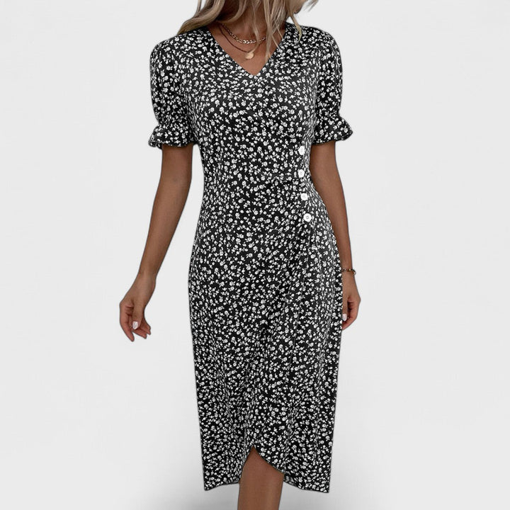 Irena - Svěží Květinové Šaty