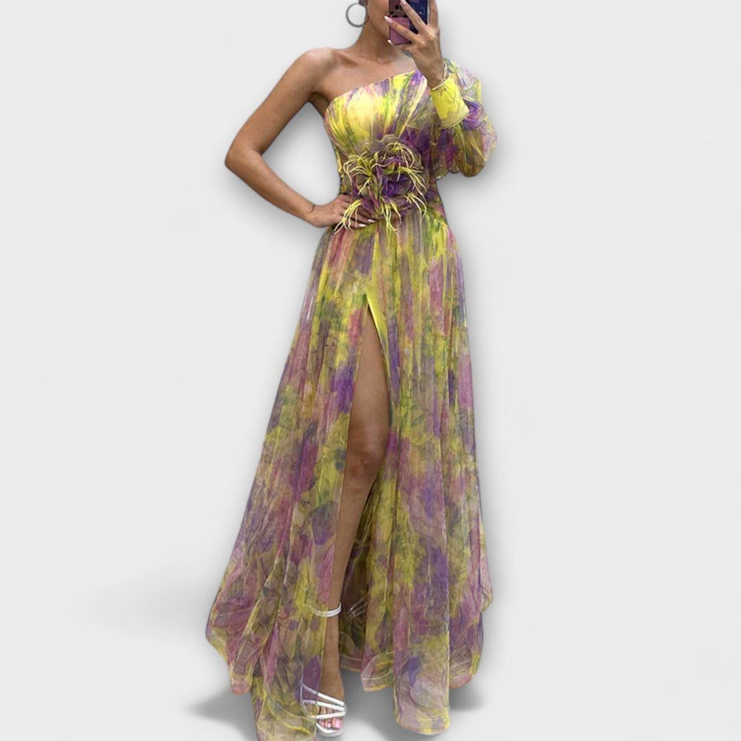 Cecilia - Elegantní rozparek šatů