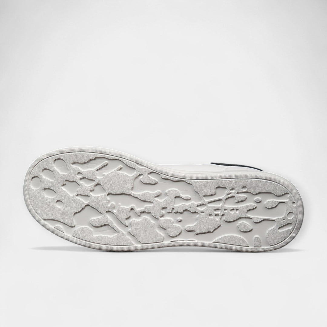 Bílé Kožené Sportovní Boty