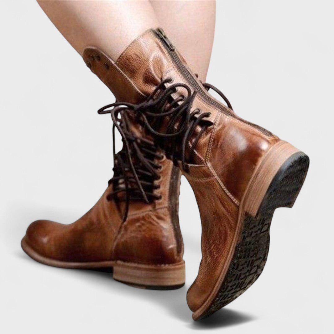 Loreva - Šněrovací kotníkové boty