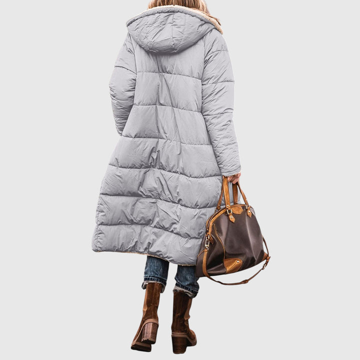 Laluna - Elegantní Oboustranný Kabát pro Ženy