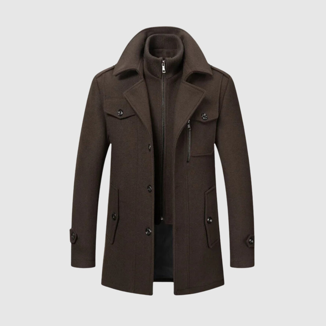 Libuše – moderní vlněný kabát