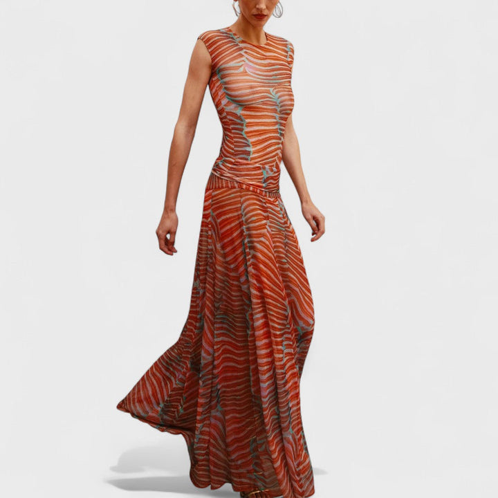 Martina - Elegantní Body s Dlouhou Sukní