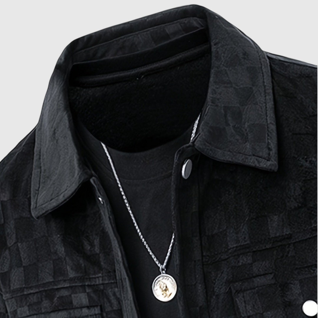 CALDERO - Károvaná Suede Bunda