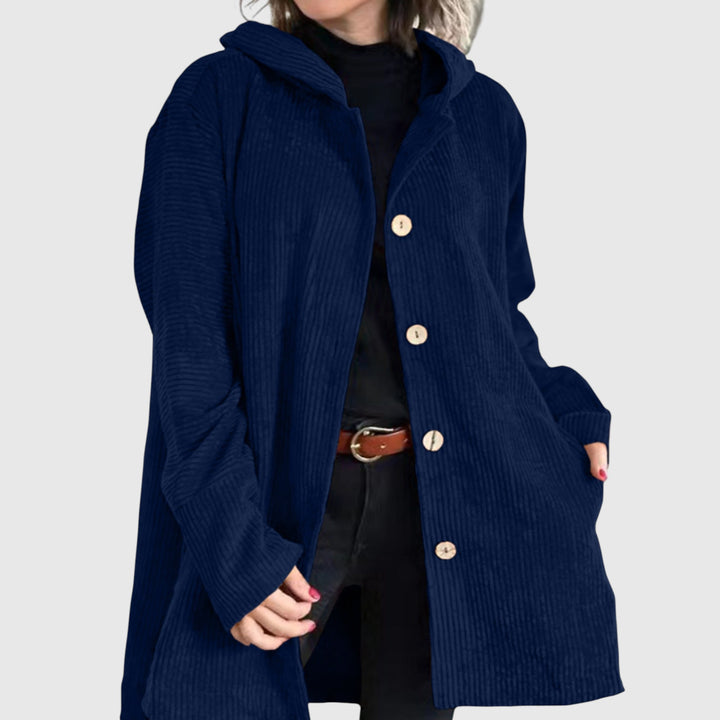 Cordia – Sametový kabát s kapucí