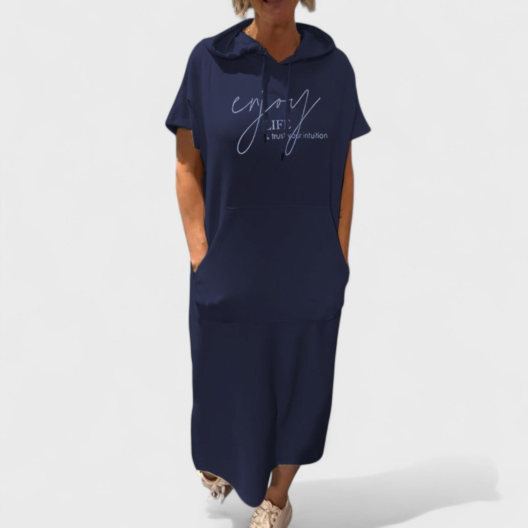 Saskia - Šaty s Kapucí