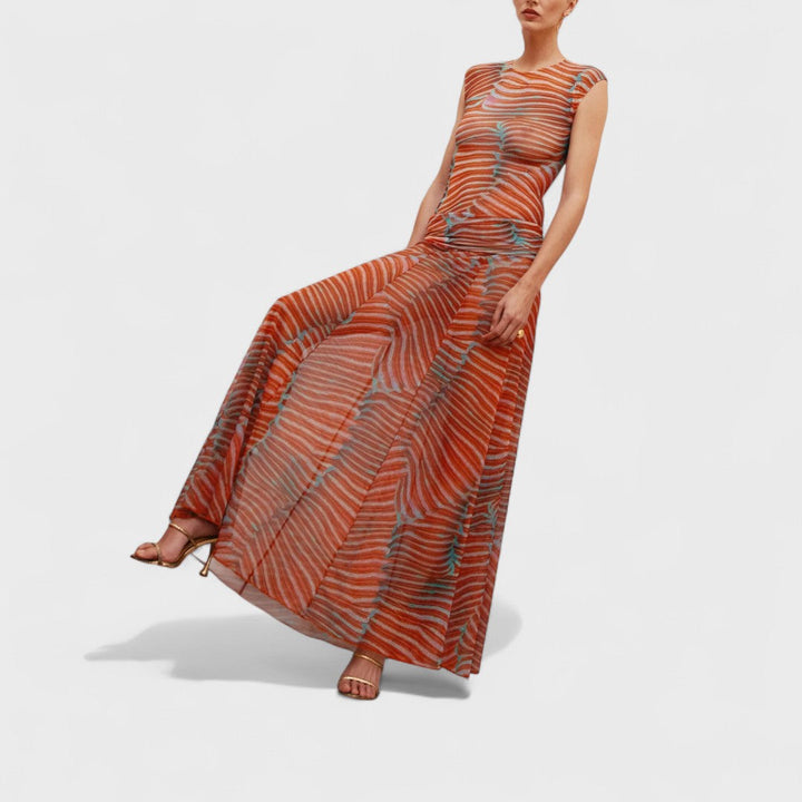 Martina - Elegantní Body s Dlouhou Sukní