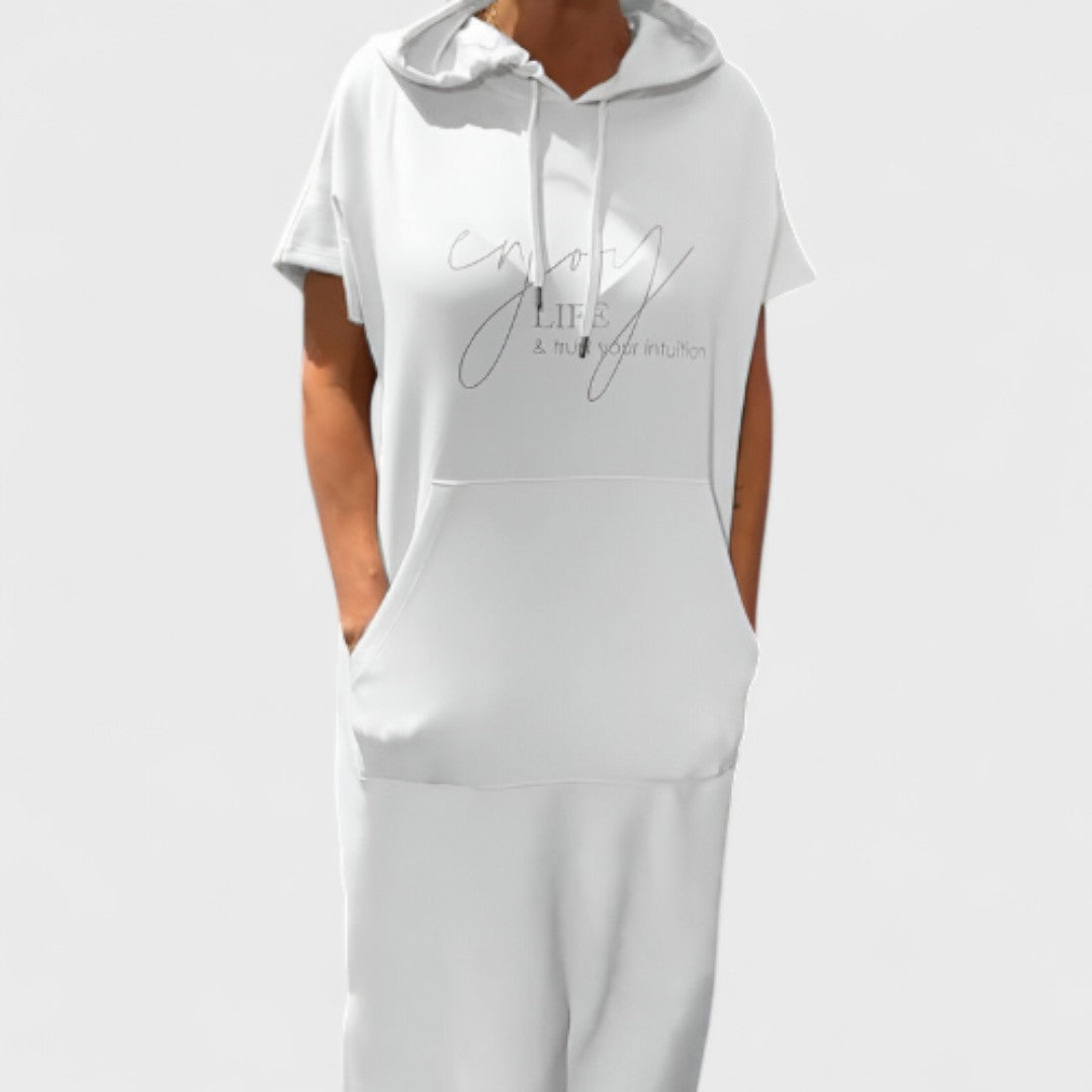 Saskia - Šaty s Kapucí