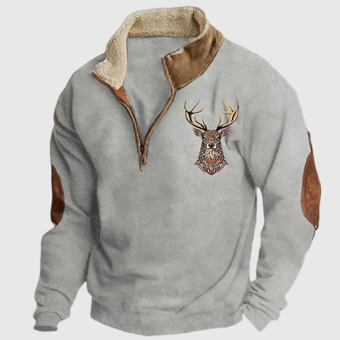 Jane - Pohodlný Svetr na Zip