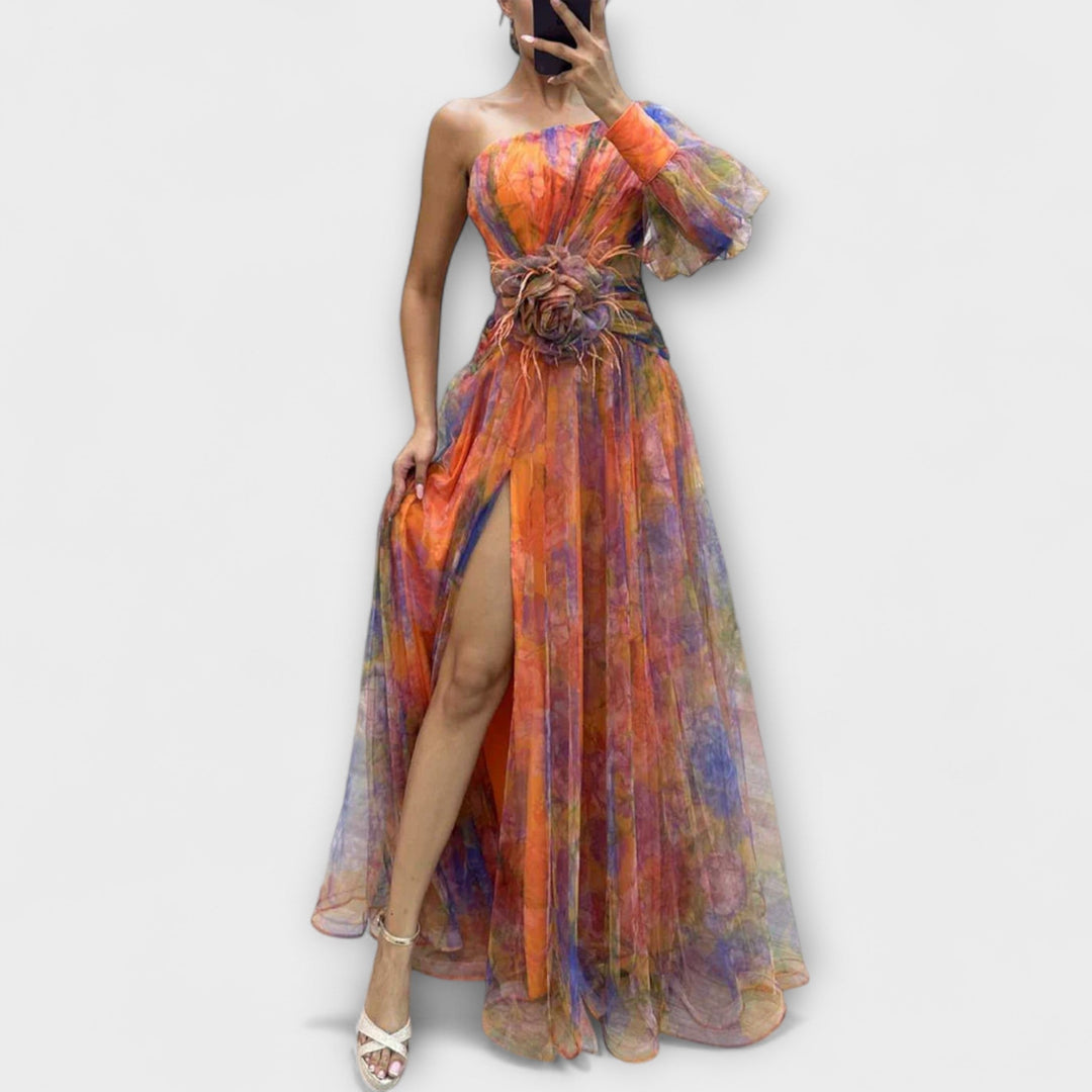 Cecilia - Elegantní rozparek šatů