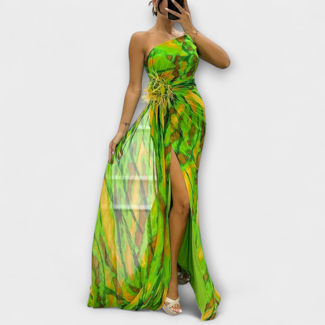 Noemi - Vibrantní Maxi-Kabát