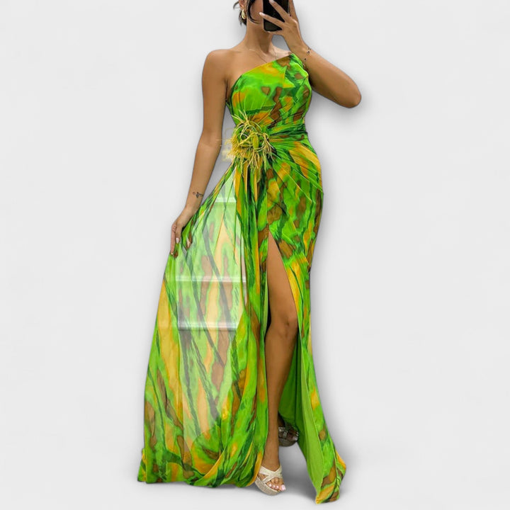 Noemi - Vibrantní Maxi-Kabát