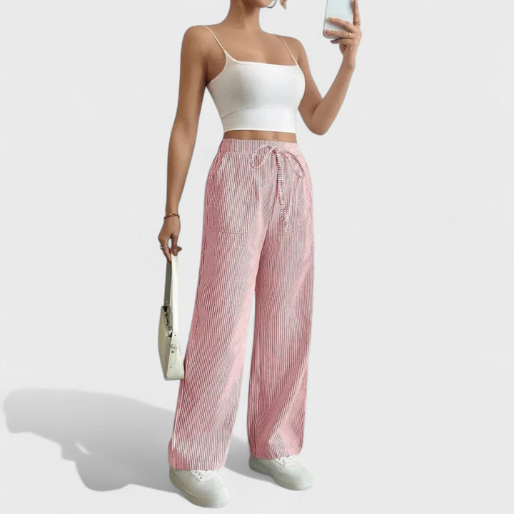 Helena - Široké a pohodlné kalhoty