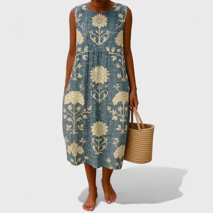 Alena - Elegantní Květinové Šaty