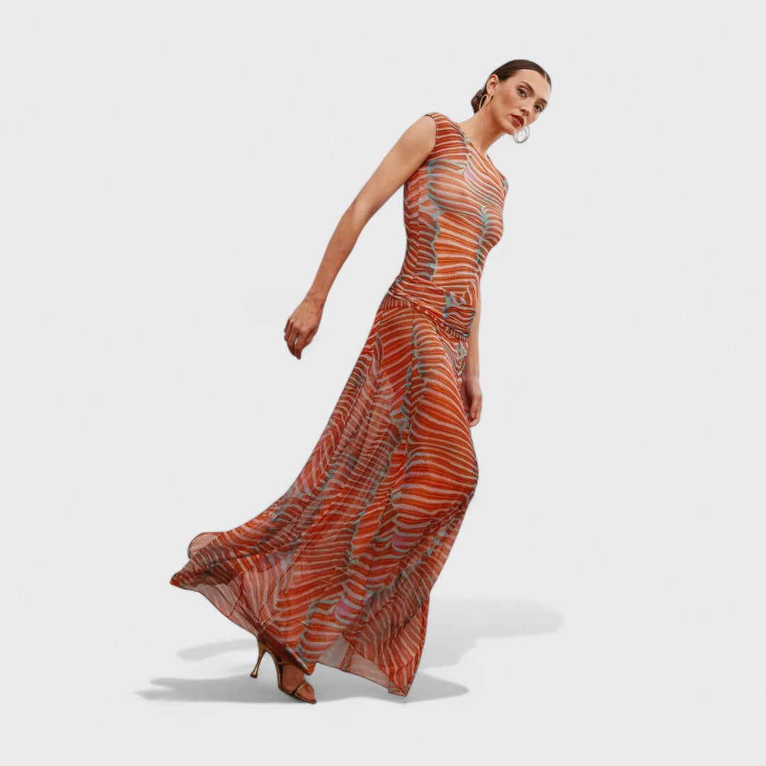 Martina - Elegantní Body s Dlouhou Sukní